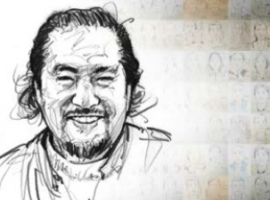 사공영활의 연필스케치 (인물화)